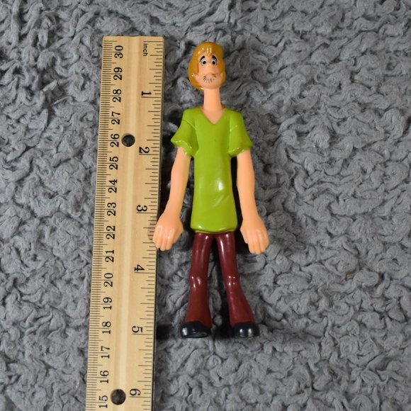 Vintage Shaggy from Scooby Doo Bendable Burger King Toy - Picture 10 of 11